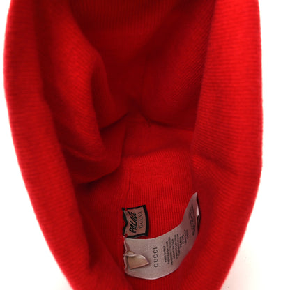 Gucci X PALACE Knit Interlocking G Strawbeanie Hat M Red 3 of 4