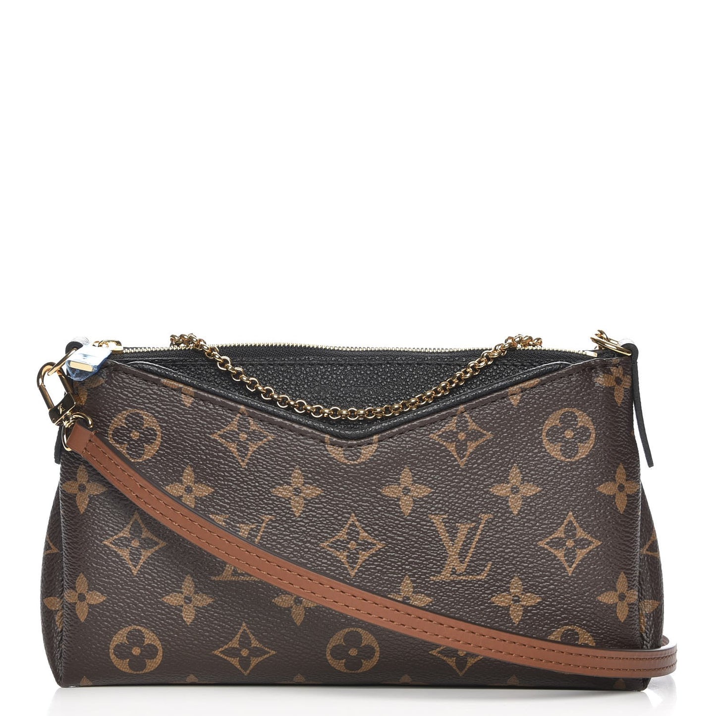 Monogram Pallas Clutch Black