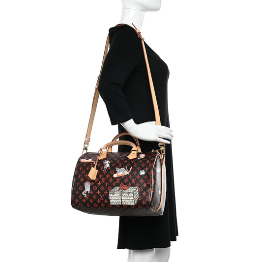 Catogram Speedy Bandouliere 30 Marron