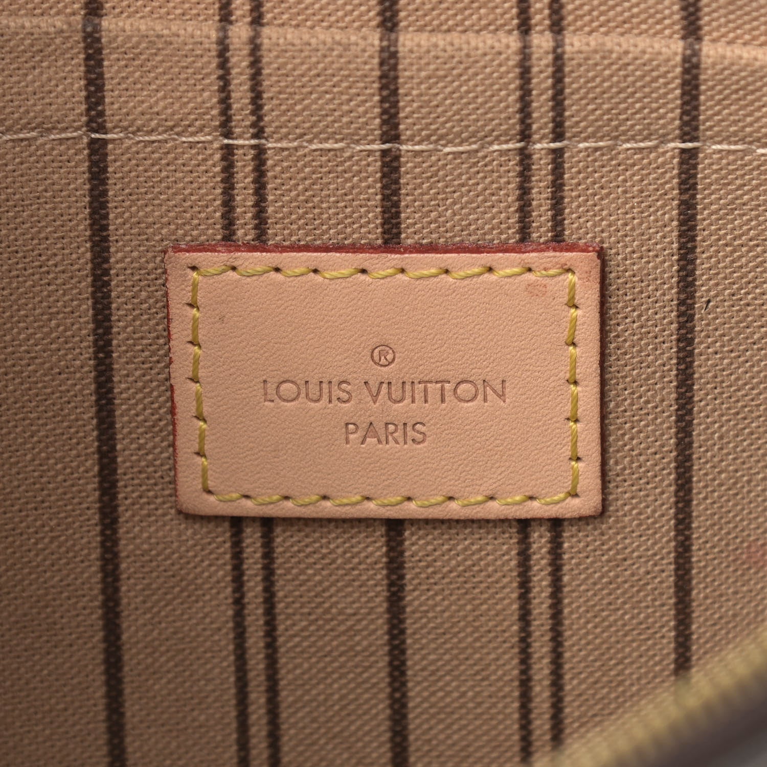 Louis Vuitton Monogram Neverfull MM GM Pochette 6 of 14