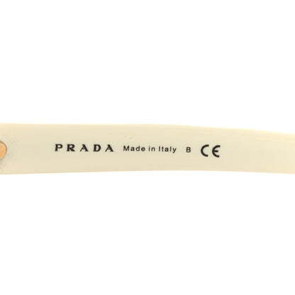 Prada Acetate Geometric Sunglasses SPR 08X White 5 of 6