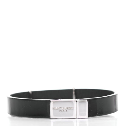 Saint Laurent Patent Opyum Bracelet M Black 2 of 4