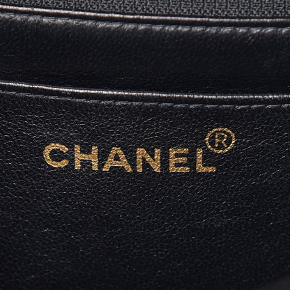 Chanel Lambskin Quilted Shoulder Bag Black 6 of 15
