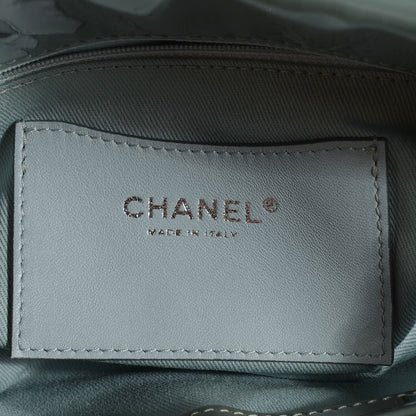 Chanel Patent Quilted Medium Just Mademoiselle Light Khaki 7 of 8