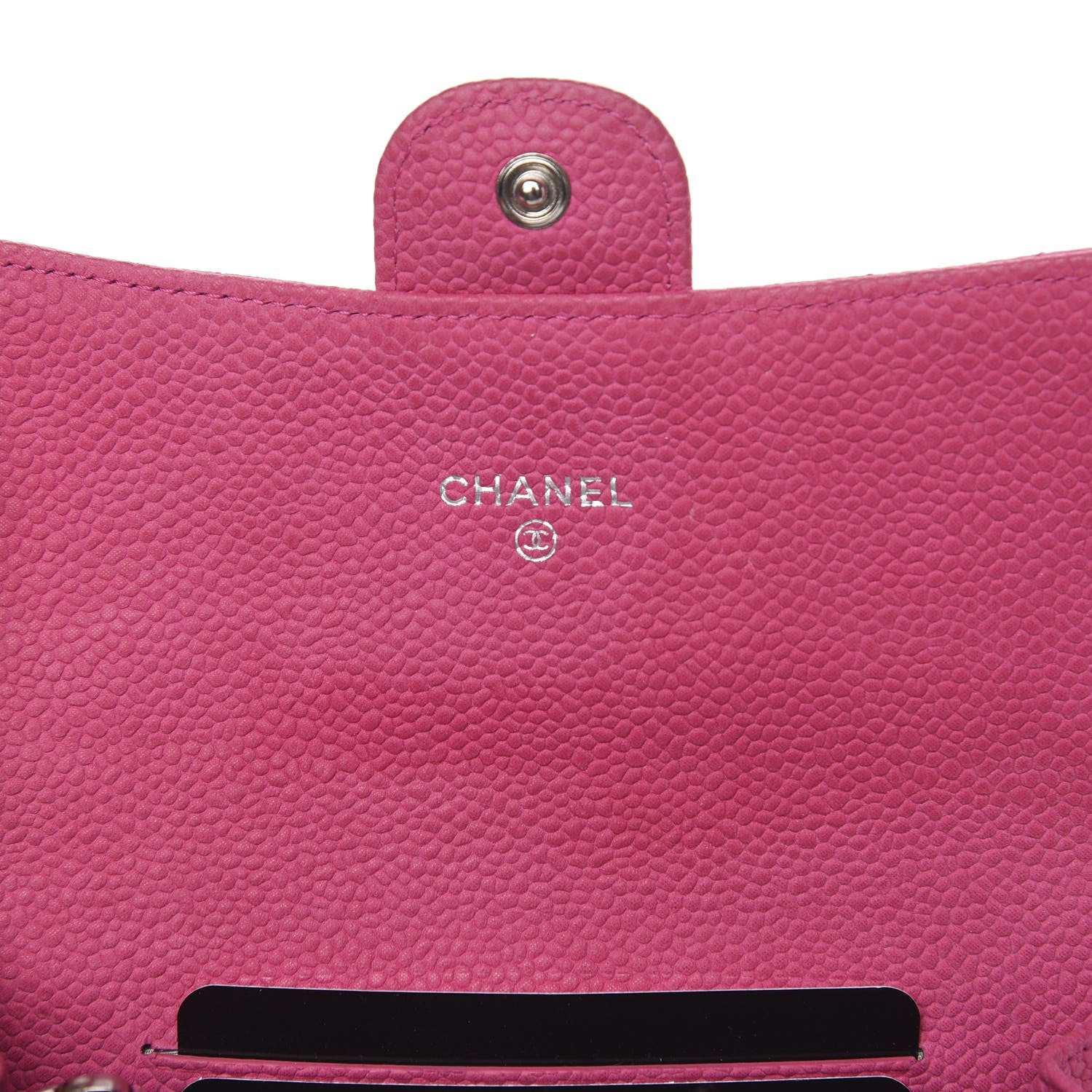 Chanel Iridescent Caviar Quilted Small Flap Wallet Pink 5 of 12