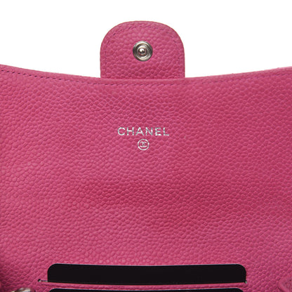 Chanel Iridescent Caviar Quilted Small Flap Wallet Pink 5 of 12