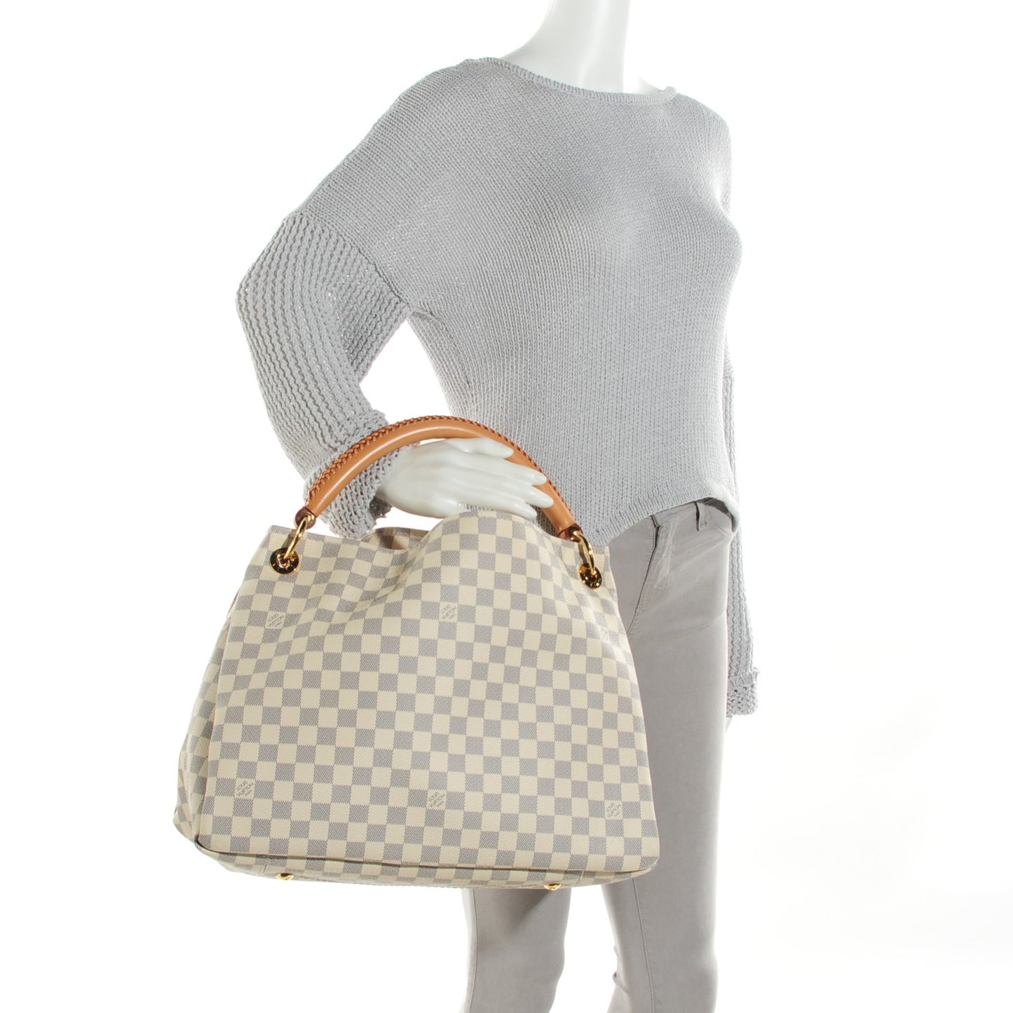 Damier Azur Artsy MM