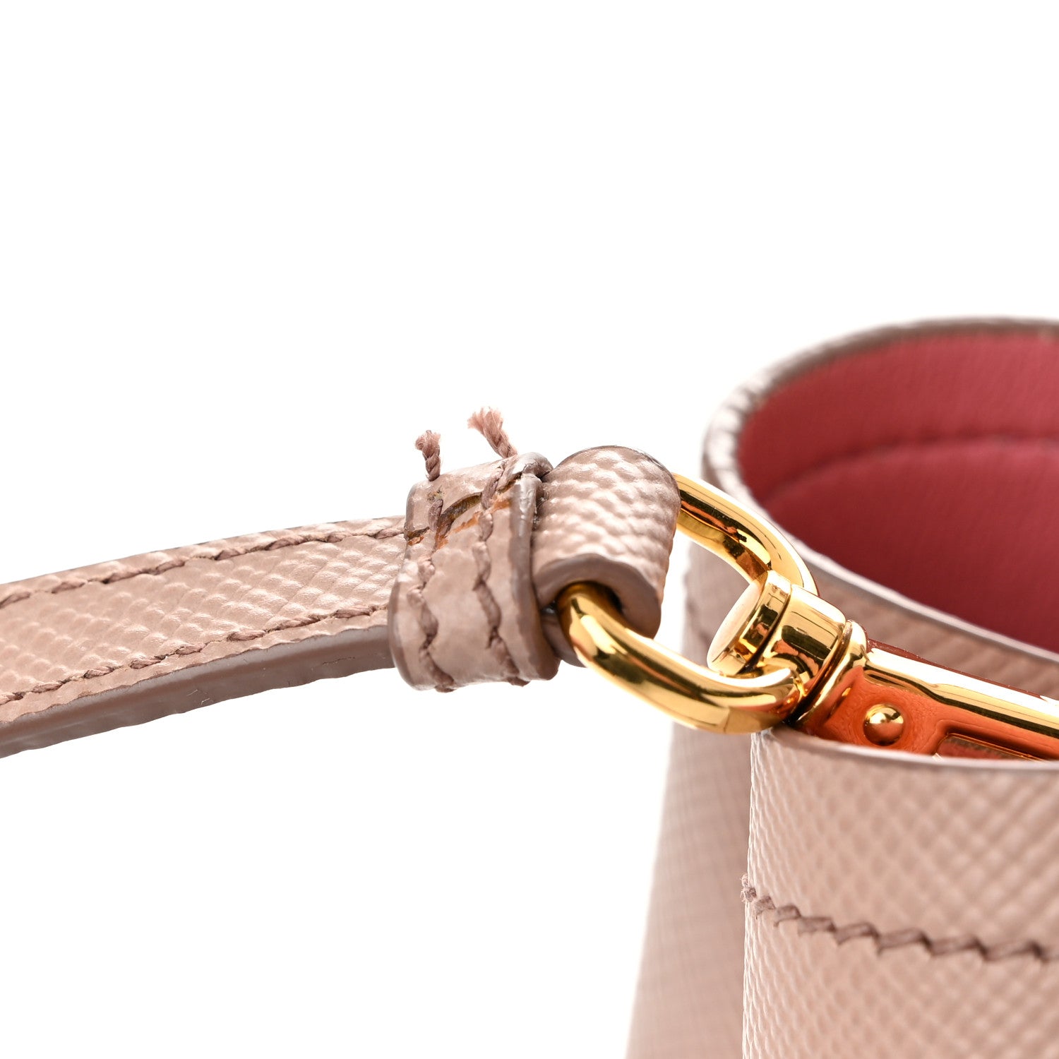 Prada Saffiano Cuir Medium Double Bag Cammeo Rosa 11 of 11