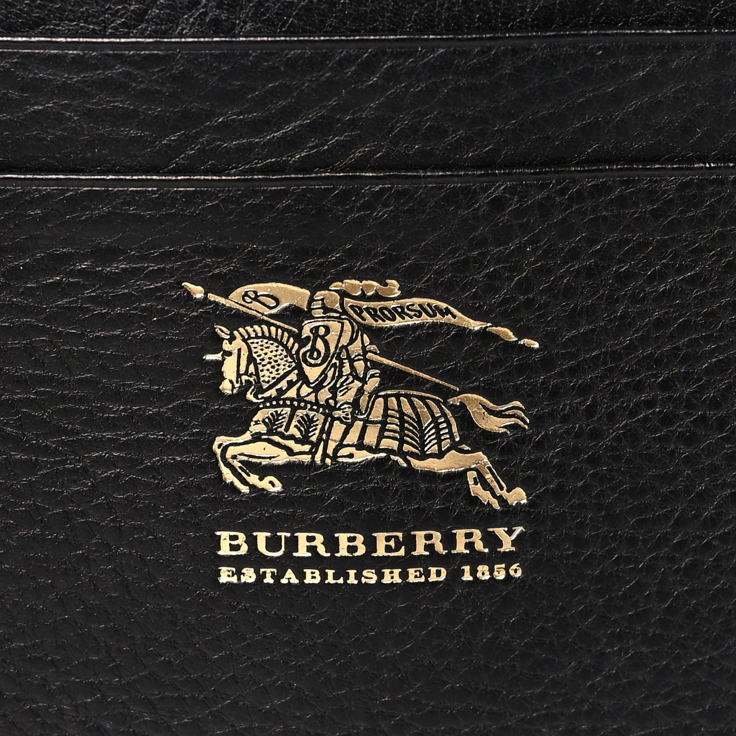 Calfskin Mega Check Continental Wallet Black