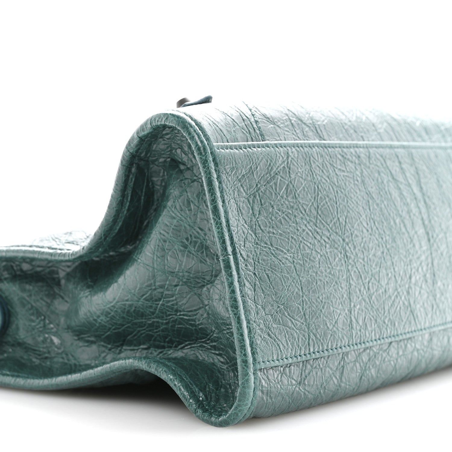 Balenciaga Arena Lambskin Classic Hardware Medium Le City Dark Emerald 9 of 10