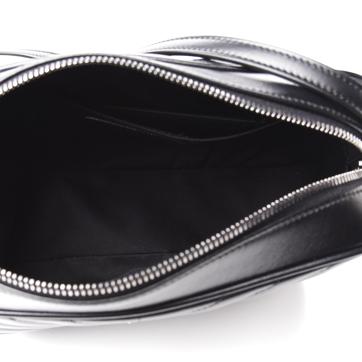 Calfskin Matelasse Monogram Lou Camera Bag Black