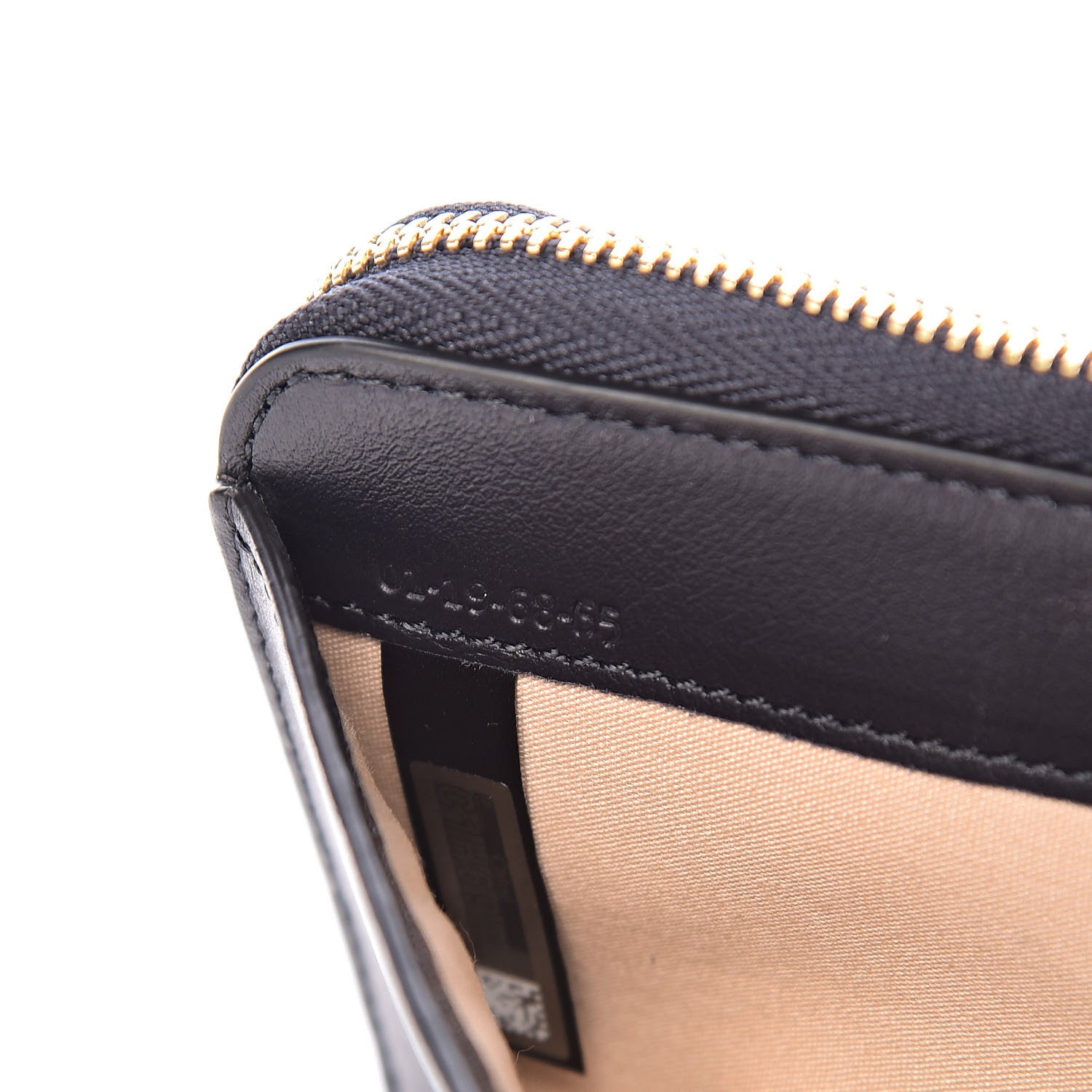 Chloe Calfskin Logo Vick Zip Card Case Full Blue 6 of 8