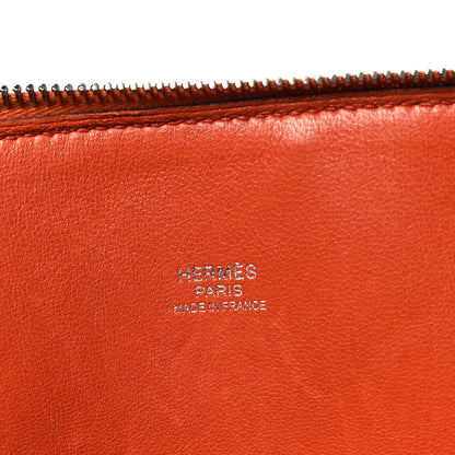 Hermes Taurillon Clemence Bolide 31 Orange Poppy 6 of 10