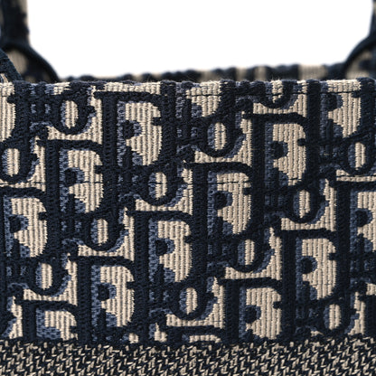 Christian Dior Oblique Medium Book Tote Blue Multicolor 8 of 10