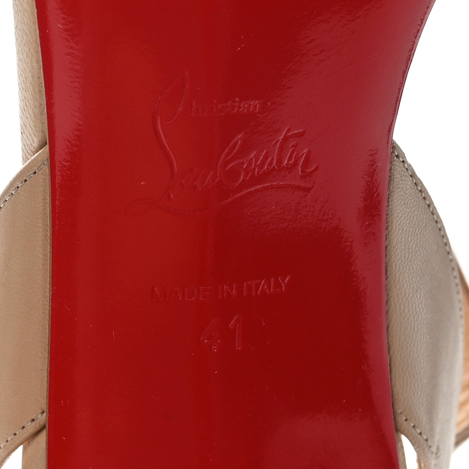 Christian Louboutin Sandals 41 Nude 6 of 7