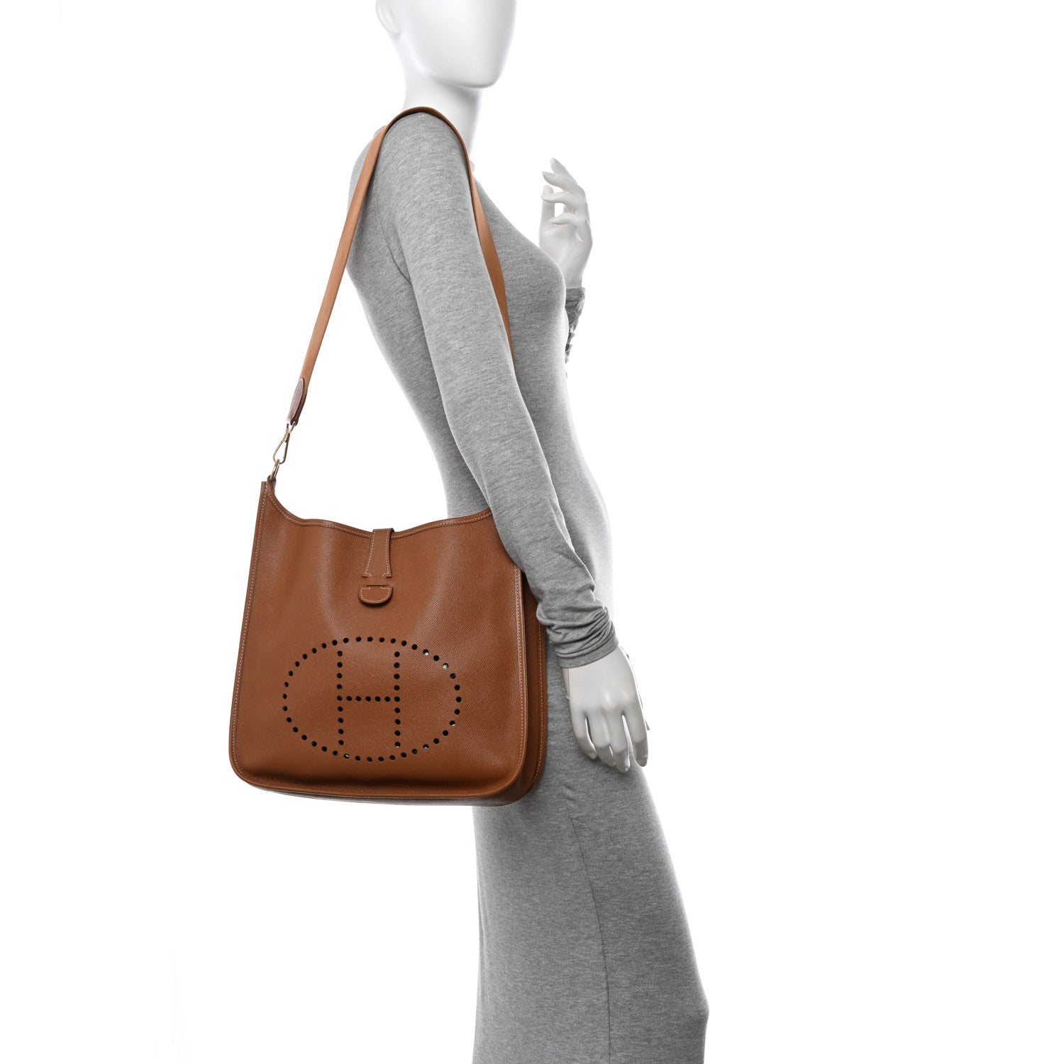Hermes Epsom Evelyne GM Gold 2 of 12