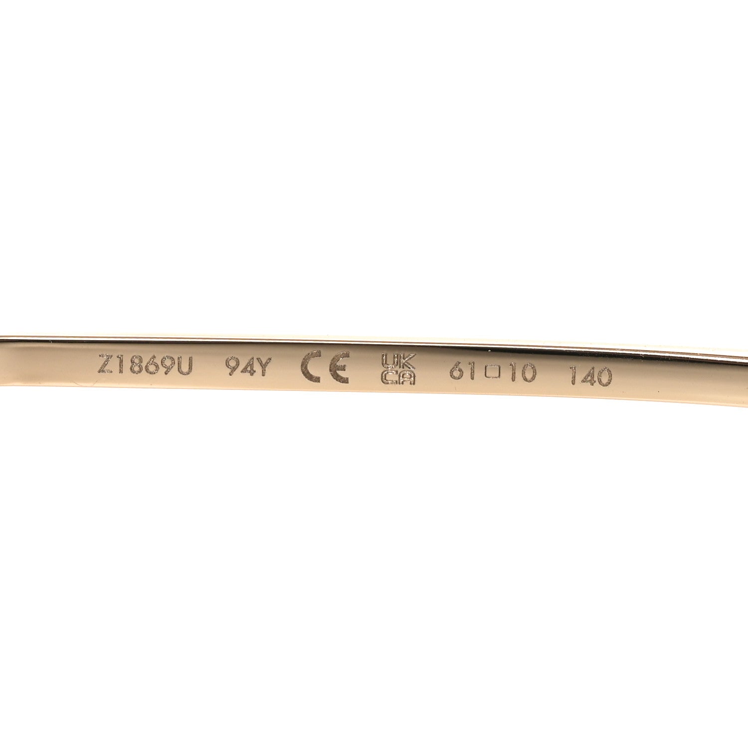 Louis Vuitton Metal LV Star Pilot Sunglasses Z1869U Gold 1816171