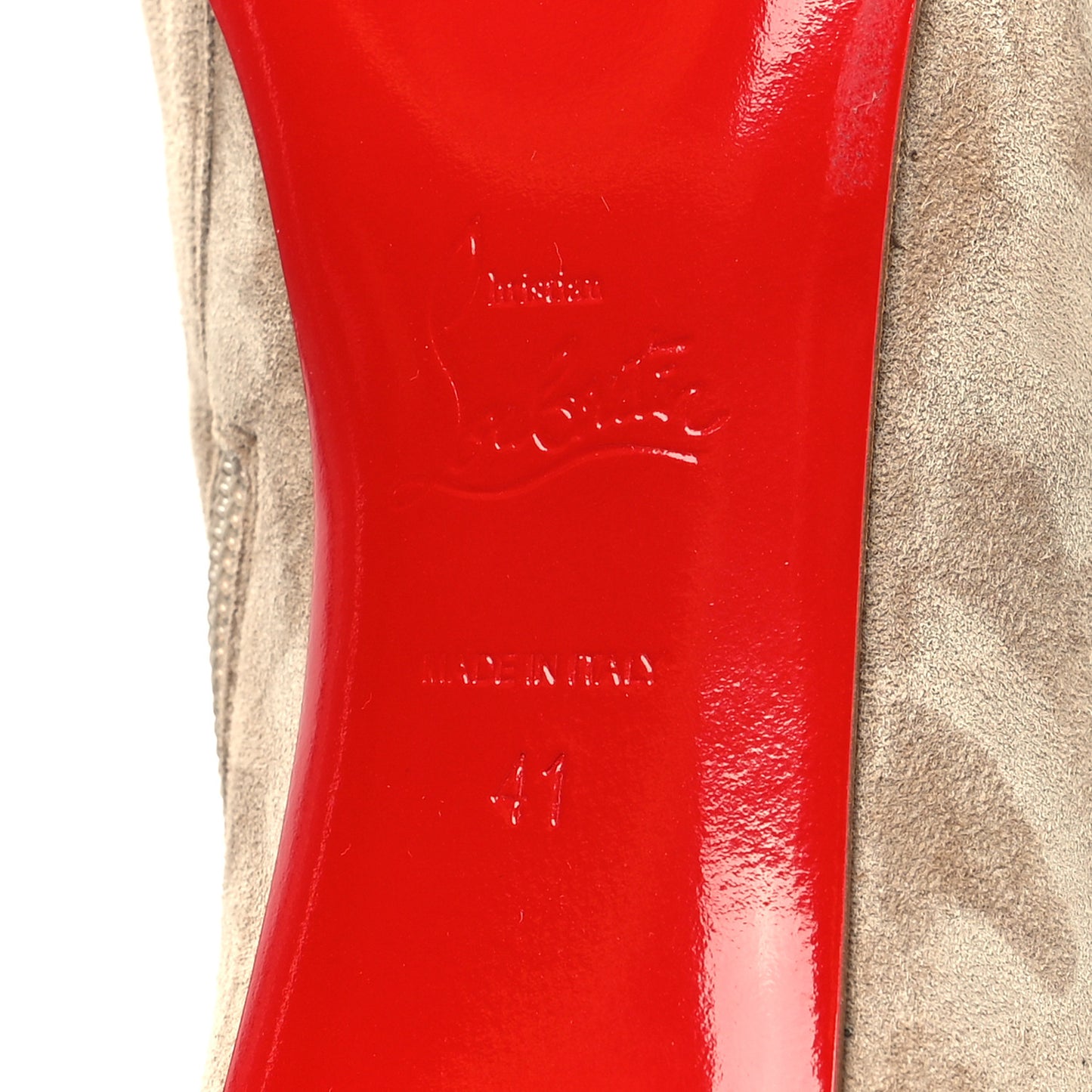 Veau Velours Eloise Booty 85 Ankle Boots 41 Nocciola