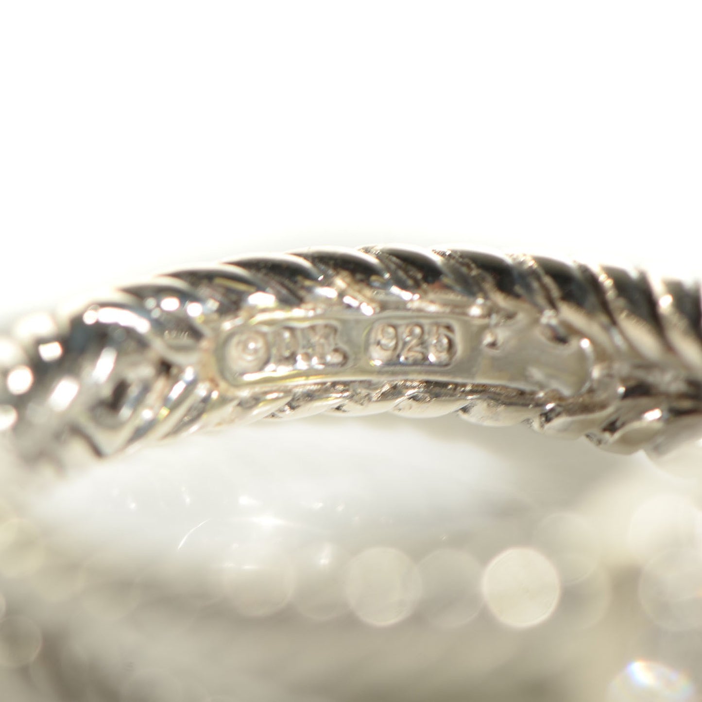 Sterling Silver Diamond Peridot 7mm Petite Albion Ring 52 6