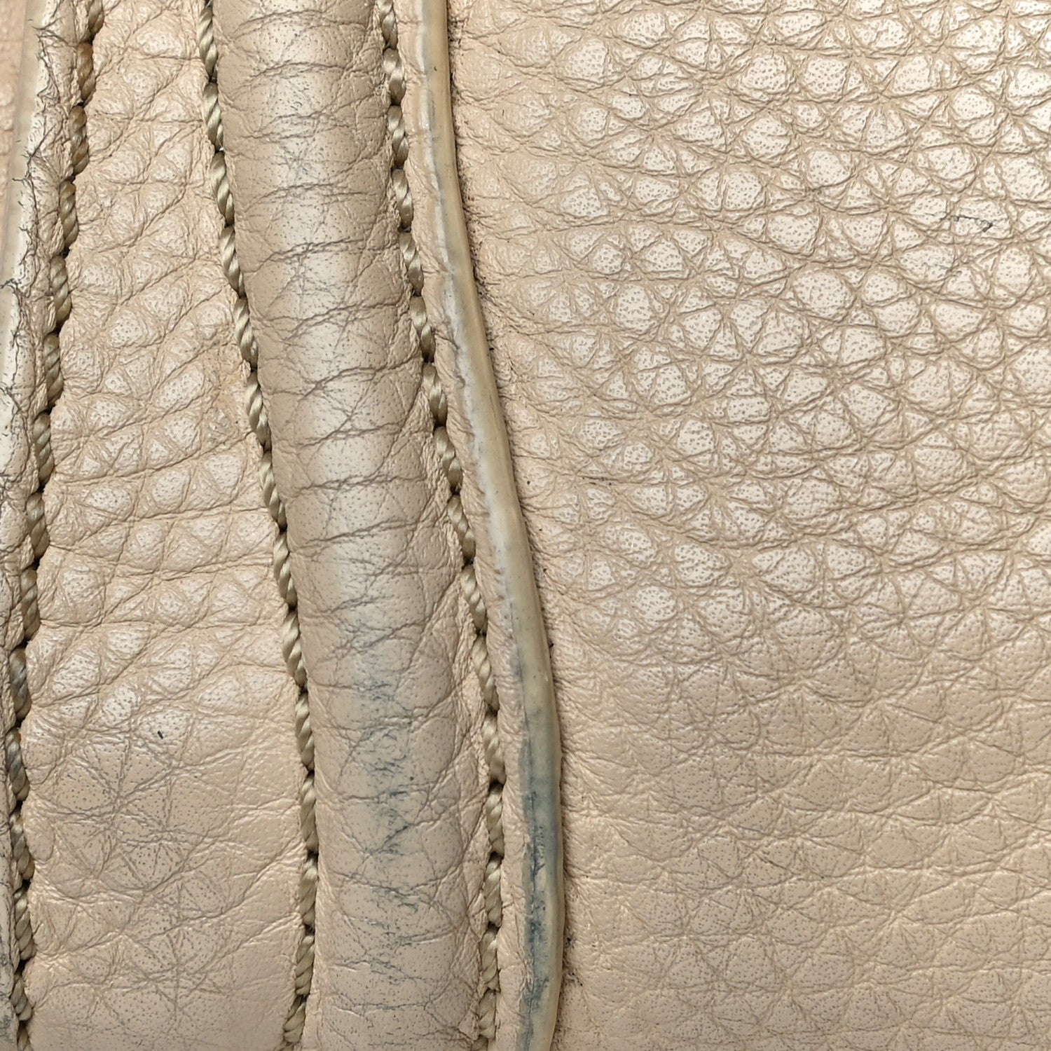Celine Pebbled Calfskin Nano Luggage Dune 21 of 24