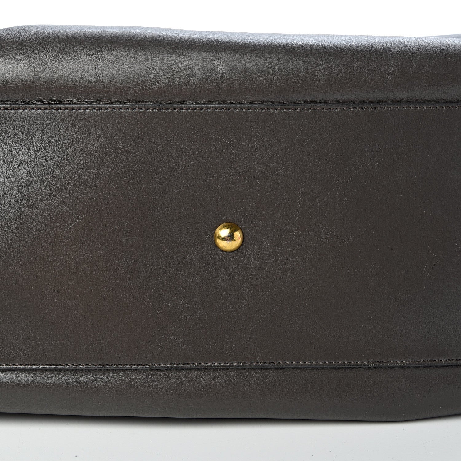 Saint Laurent Calfskin Classic Duffle 6 Earth 12 of 13