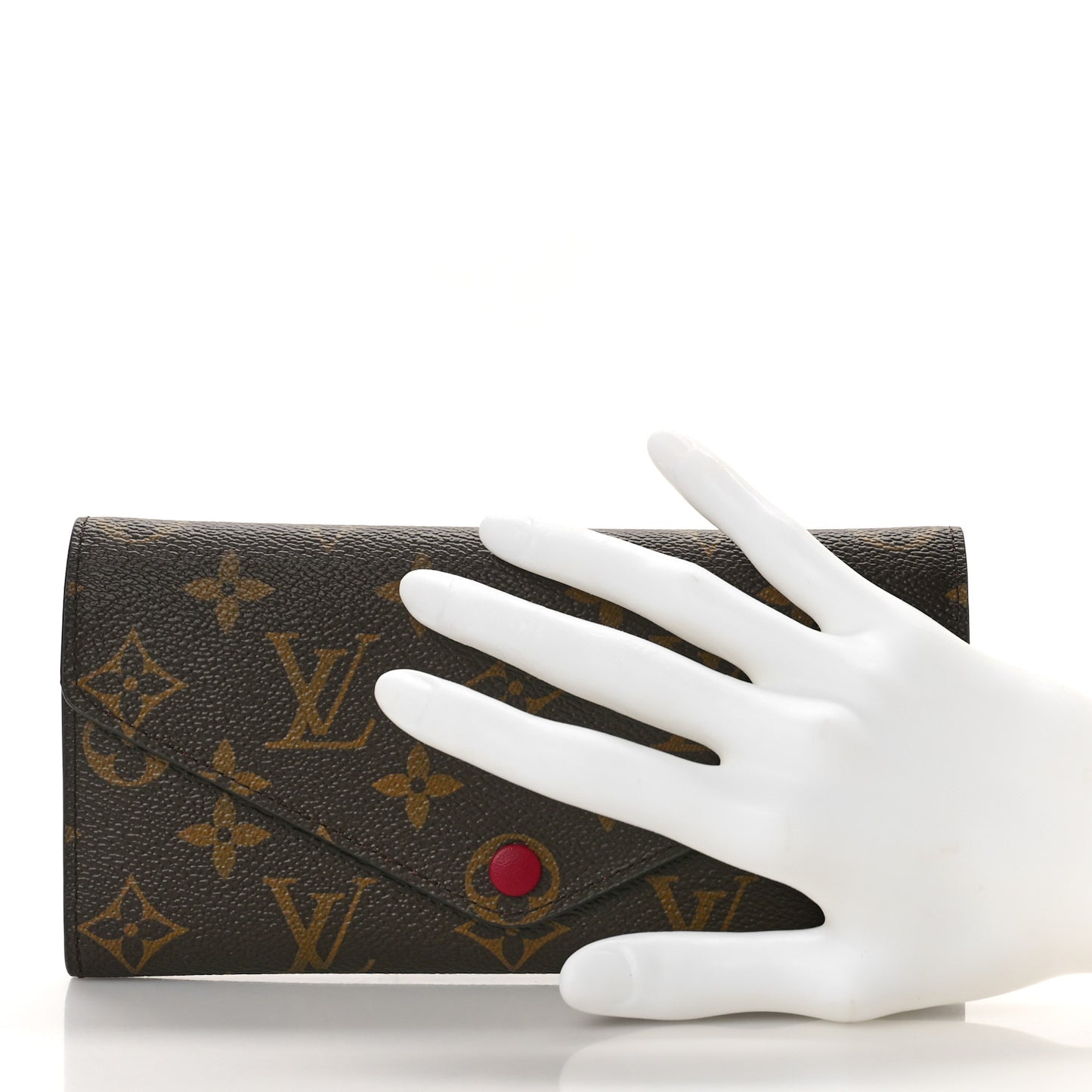 Monogram Sarah Wallet NM Fuchsia