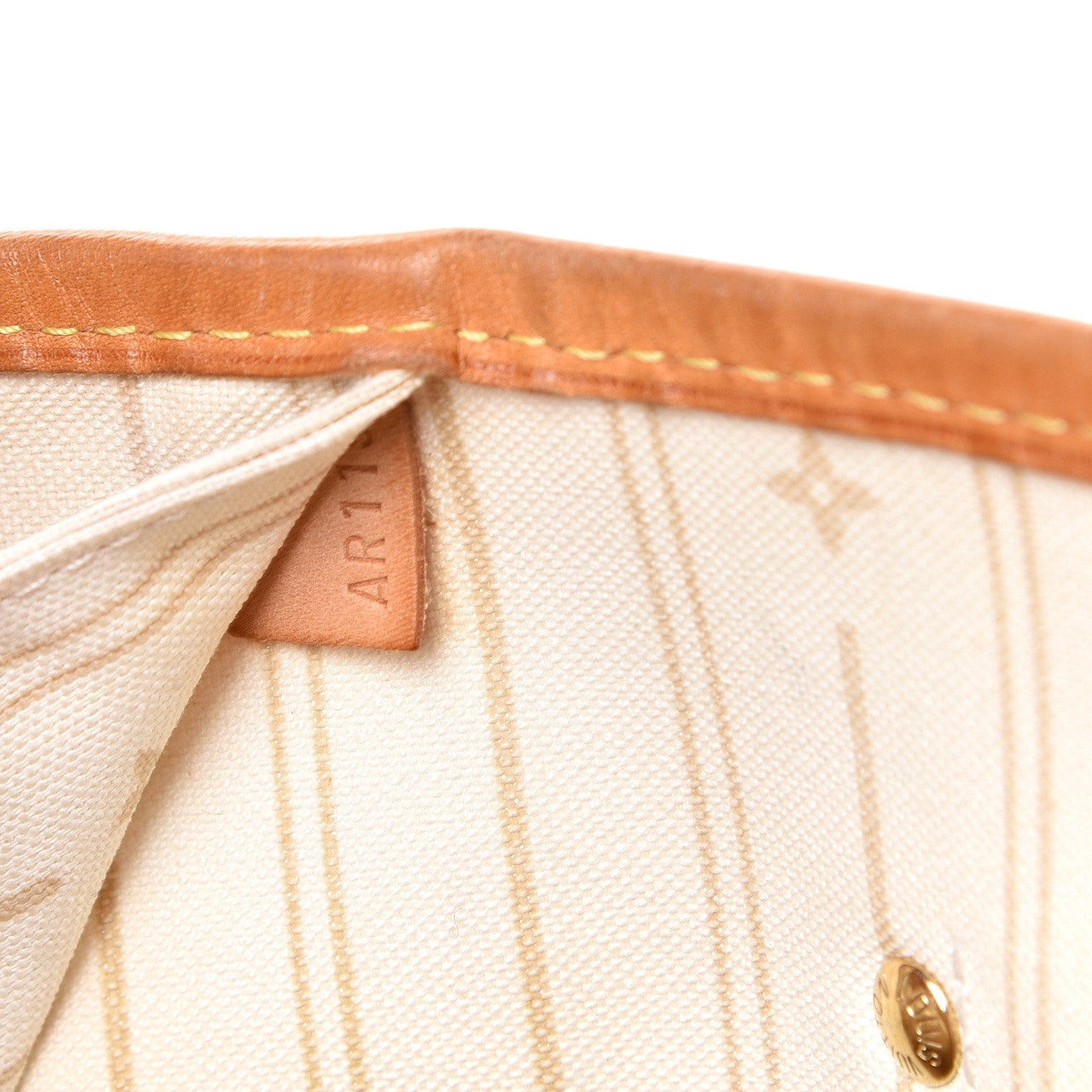 Louis Vuitton Damier Azur Neverfull MM 6 of 19