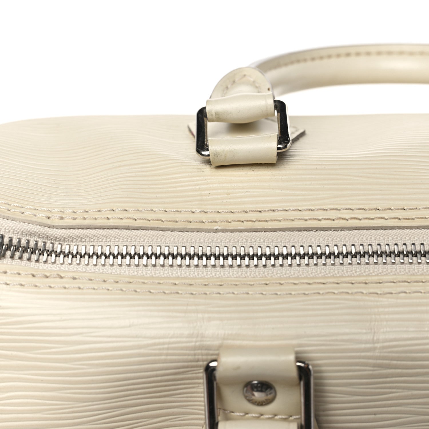 Louis Vuitton Epi Speedy 25 Ivory 9 of 9