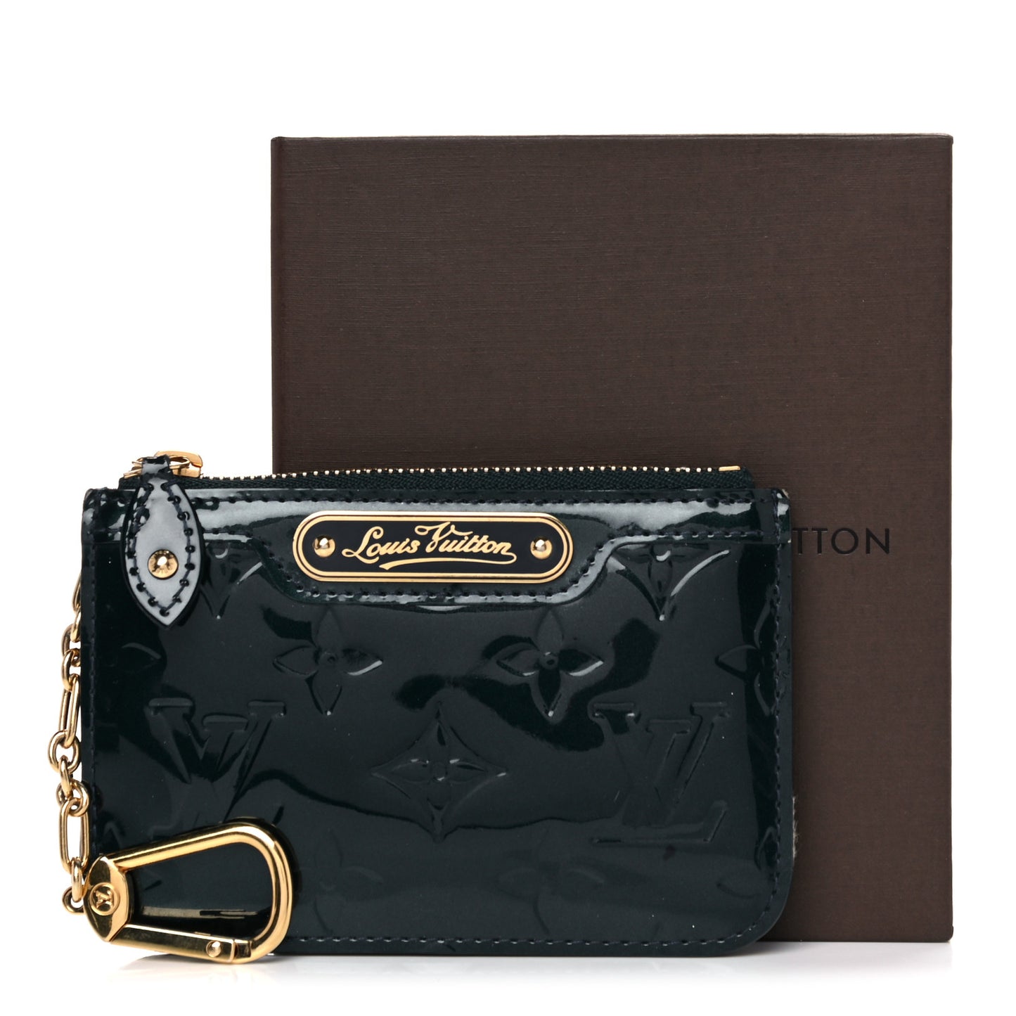 Vernis Key Pouch Blue Nuit