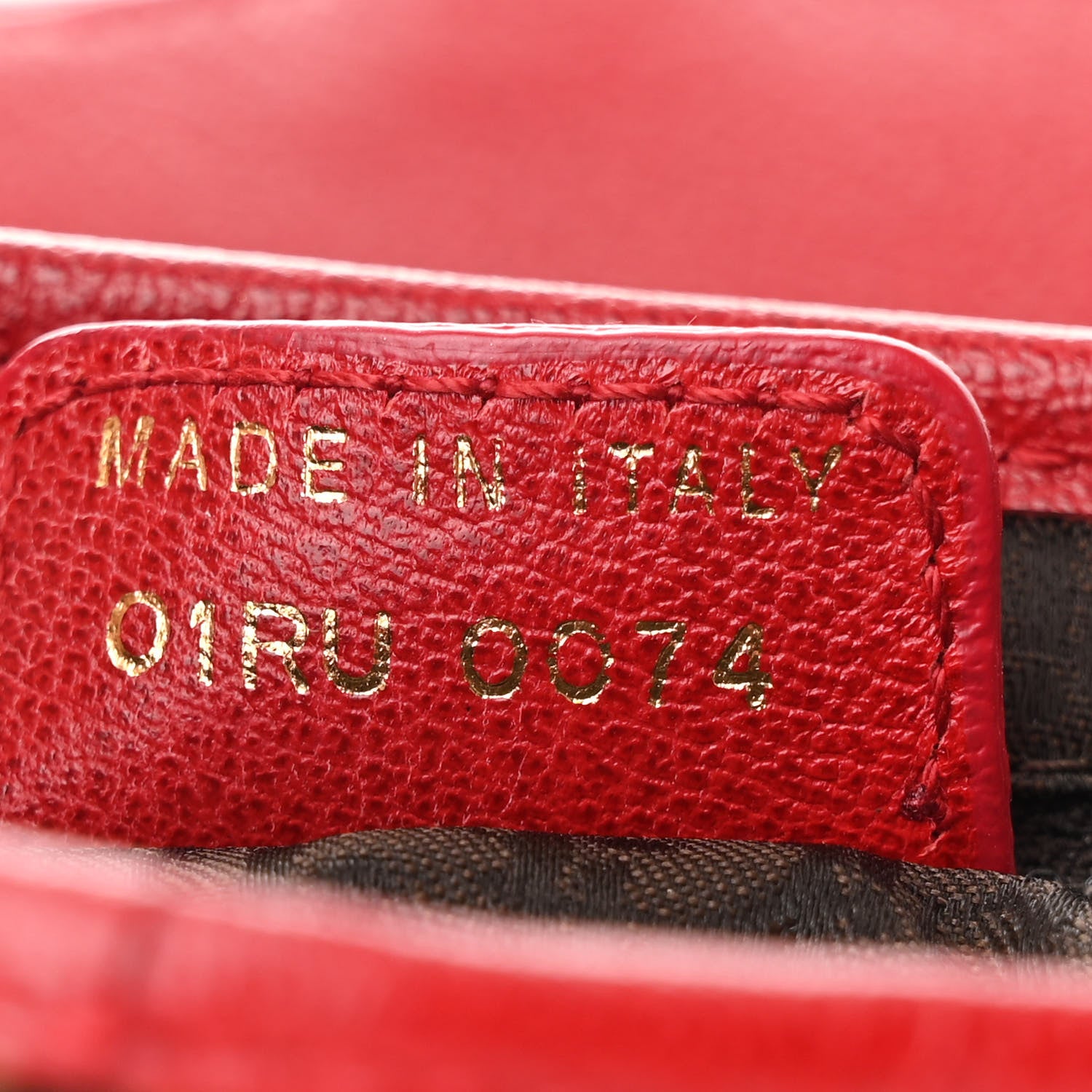 Christian Dior Pony Hair Leopard Saddle Bag Red 7 of 10