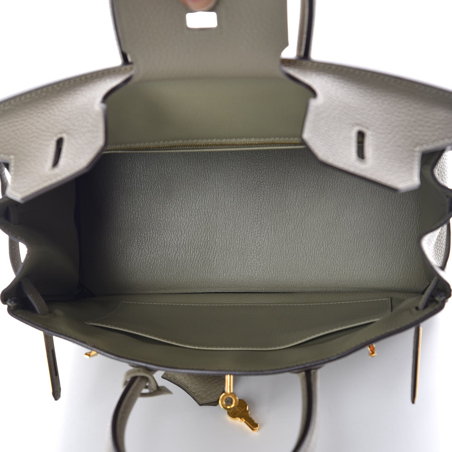 Taurillon Clemence Birkin 30 Sauge