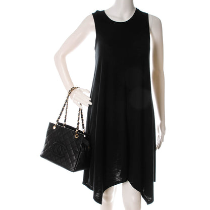 Chanel Caviar Quilted Petit Timeless Tote PTT Black 2 of 7