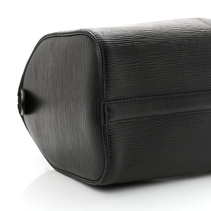 Louis Vuitton Epi Speedy 25 Black 9 of 16
