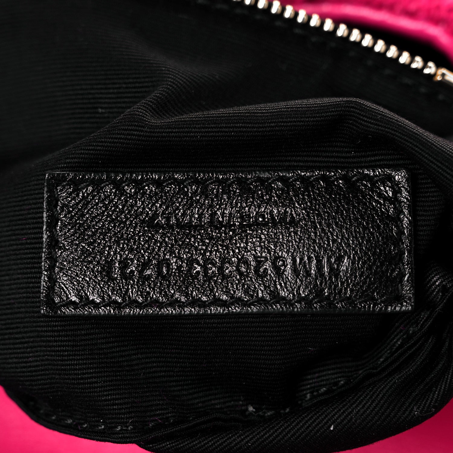 Saint Laurent Boucle Tweed Quilted Toy Loulou Puffer Monogram Chain Satchel Magenta 21 of 31