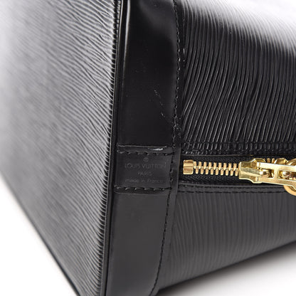 Louis Vuitton Epi Alma PM Black 7 of 11