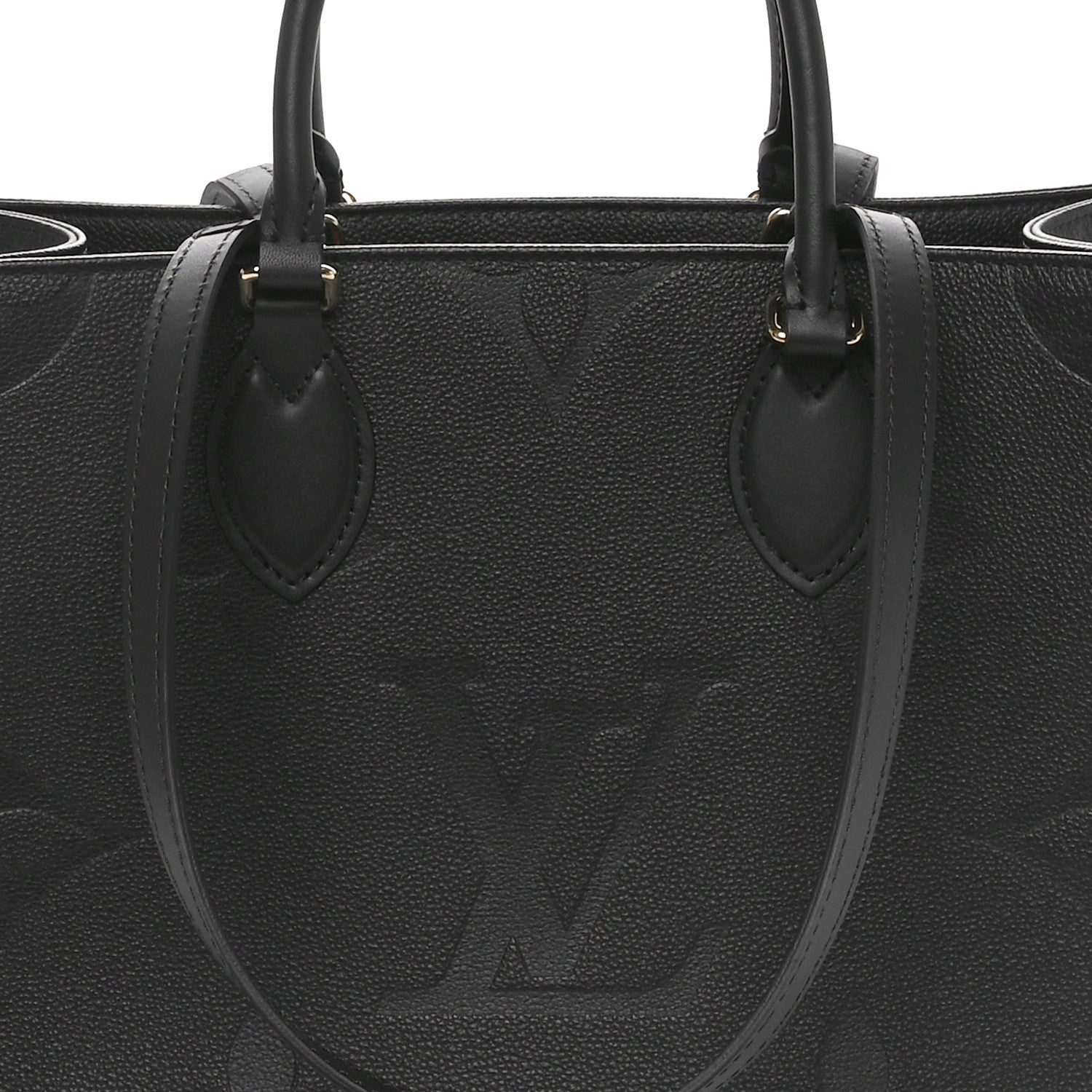 Louis Vuitton Empreinte Monogram Giant Onthego MM Black 5 of 10