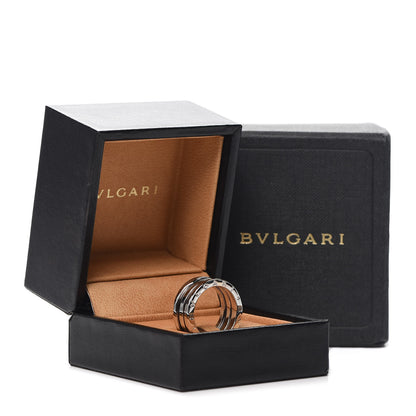 Bulgari 18K White Gold B.Zero1 Three-Band Ring 54 6.75 4 of 4