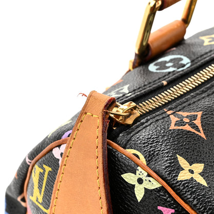 Louis Vuitton Monogram Multicolor Speedy 30 Black 17 of 18