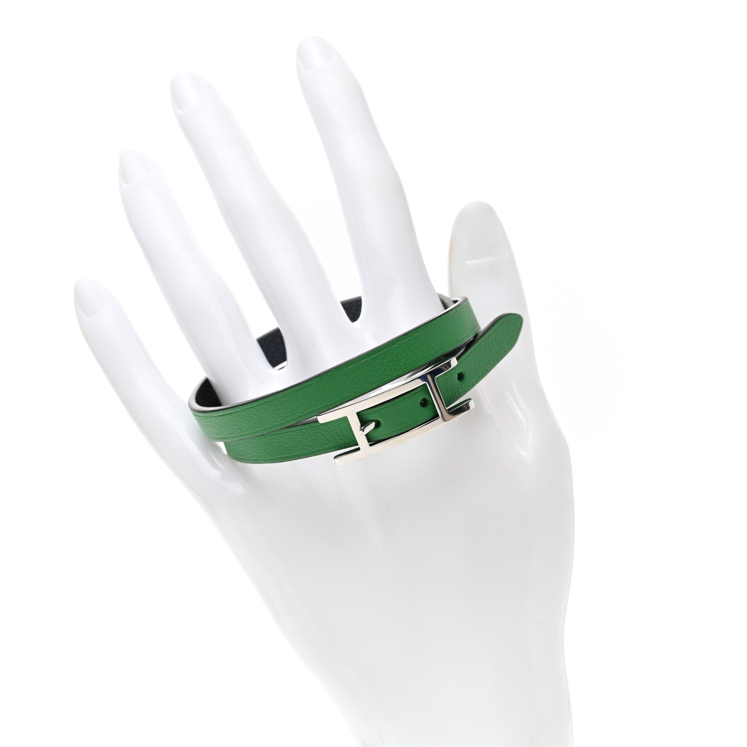 Hermes Swift Behapi Double Tour Bracelet Bambou 2 of 5
