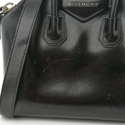 Givenchy Shiny Lord Calfskin Mini Antigona Black 12 of 19