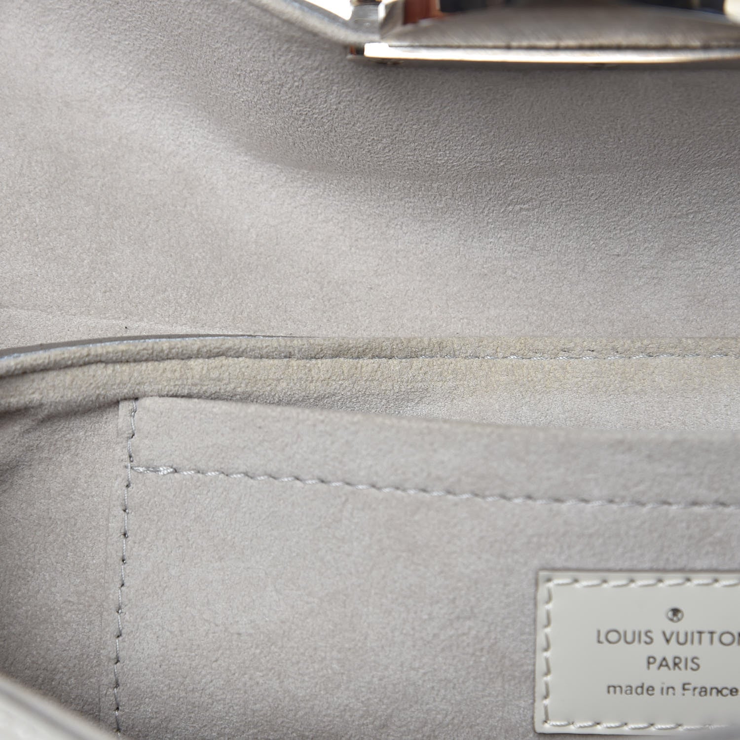 Louis Vuitton Epi Montaigne Clutch Ivory 9 of 11