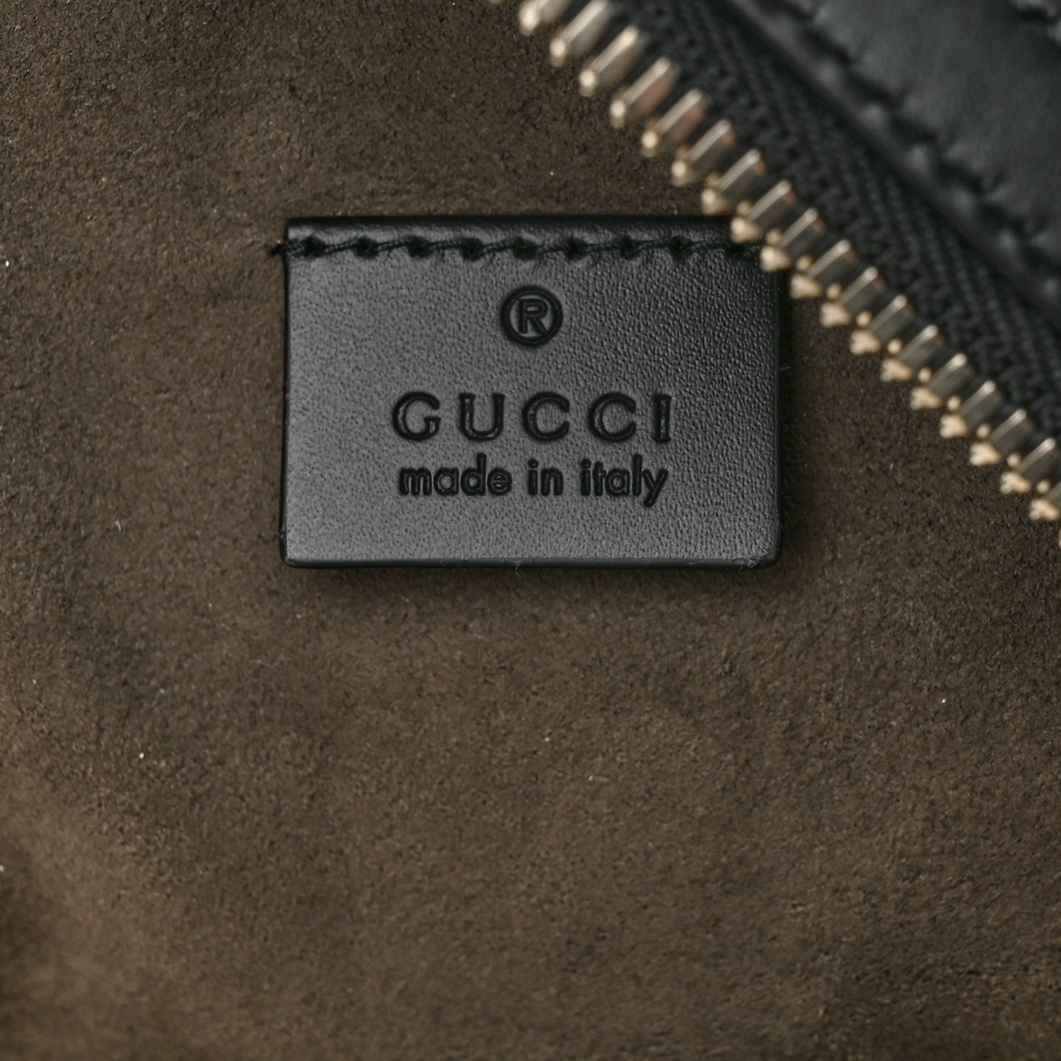 Gucci Guccissima Signature Day Backpack Black 6 of 10