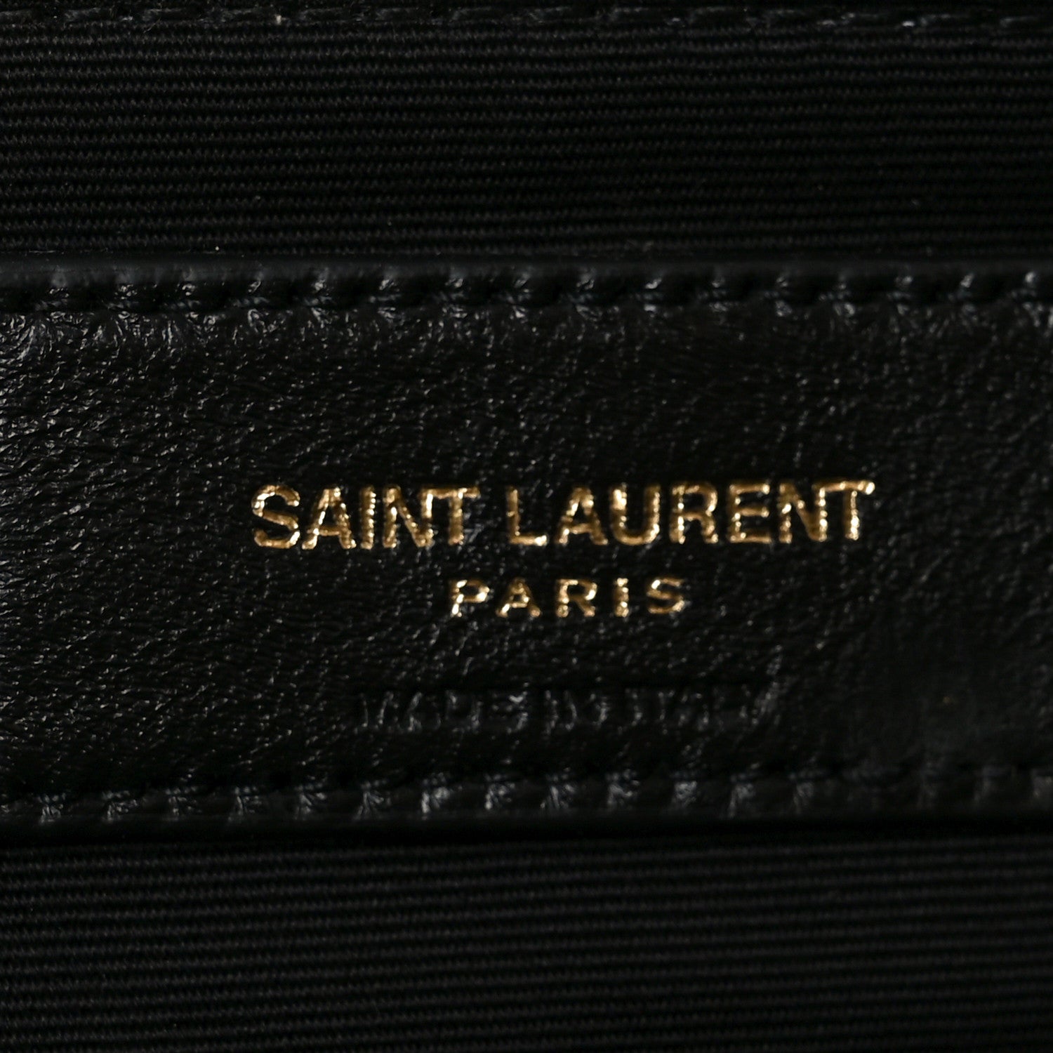 Saint Laurent Grained Lambskin Medium Calypso Dark Currant 6 of 10