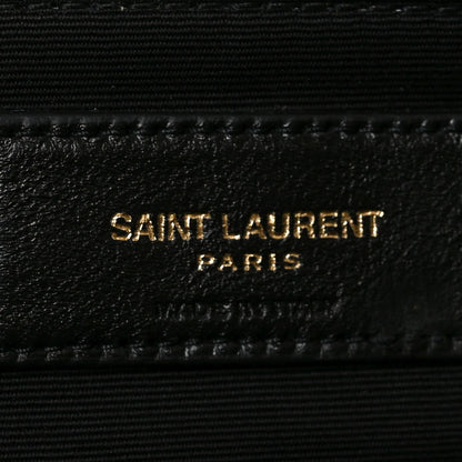 Saint Laurent Grained Lambskin Medium Calypso Dark Currant 6 of 10