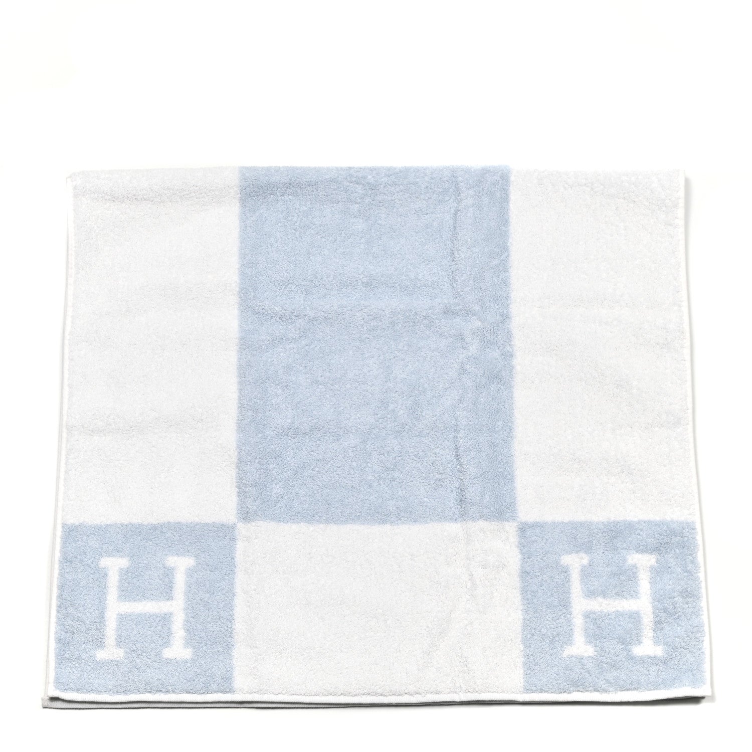 Hermes Cotton Avalon Bath Towel Bleu Glacier 2 of 4