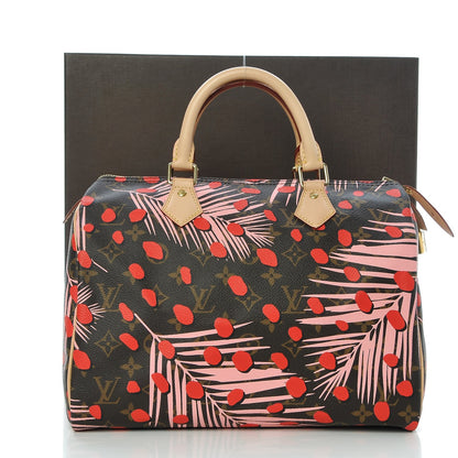 Louis Vuitton Monogram Jungle Dots Speedy 30 Sugar Pink Poppy 8 of 8