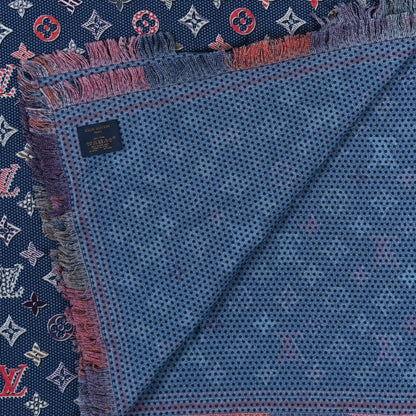 Louis Vuitton Wool Pop Monogram Shawl Multicolor 3 of 3