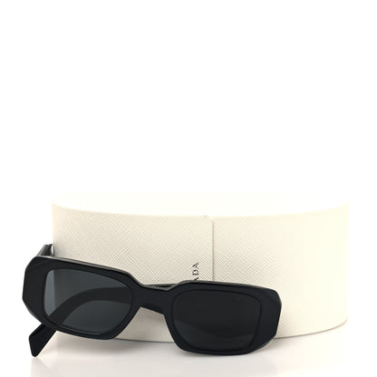 Prada Acetate Symbole Sunglasses SPR 17W Black 8 of 8