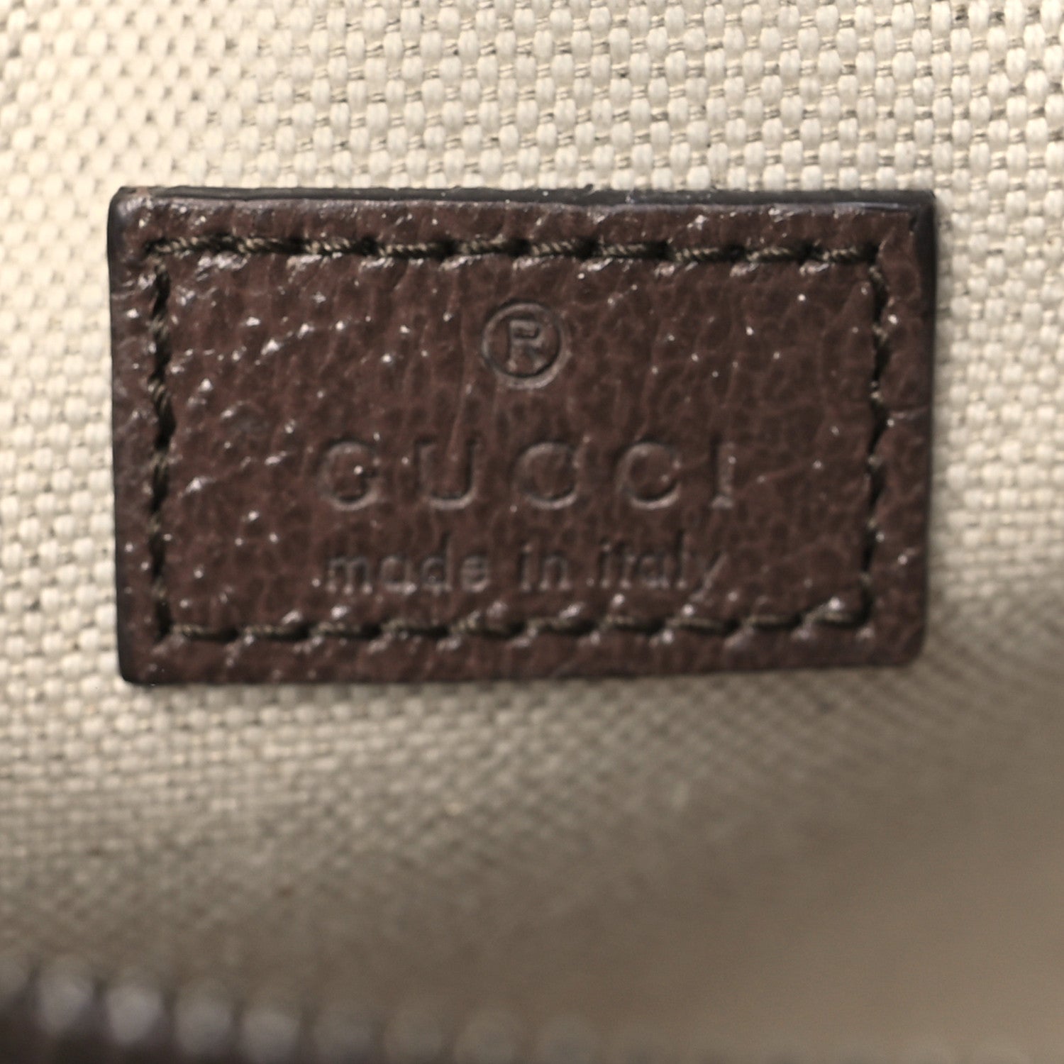 Gucci GG Supreme Monogram Web Mini Ophidia Messenger Brown 6 of 8