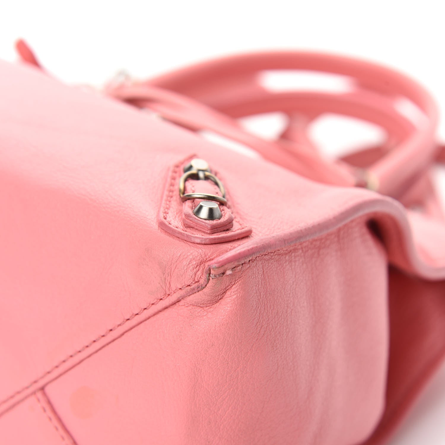 Balenciaga Veau Souple Papier Mini A4 Tote Rose Flamingo 10 of 16